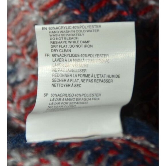 RD Style Ladies Gray Open Front Cardigan Sweater Size L Southwest Aztec Warm - Picture 12 of 13